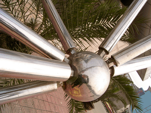 大兴不锈钢螺栓球网架